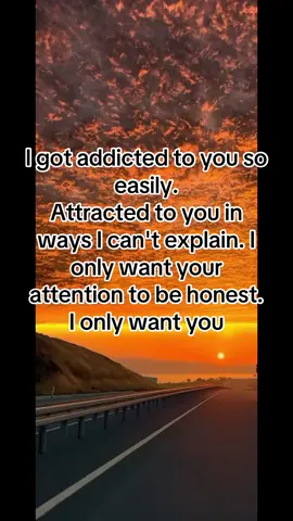 I got addicted to you so easily, drawn in by a pull I can’t explain. Every glance, every word, ties me closer without resistance. All I want is your attention, your presence wrapped around mine. The truth is simple, and it beats in every thought of you: I only want you #quotes #creatorsearchinsights #inspiration #soulmates #TrueLove #relationshipgoals #relationships 