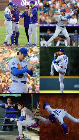 De ayer en el juego 3 vs Rockies, Sho no tuvo una buena apertura , en la 4ta entrada le dieron un pelotazo en la pierna derecha😔 y en la 8va entrada el manager lo sustituyo por Call 1️⃣7️⃣⚾🏟️🇯🇵#Shoheiohtani #大谷翔平 #mlb #japan  #baseball 