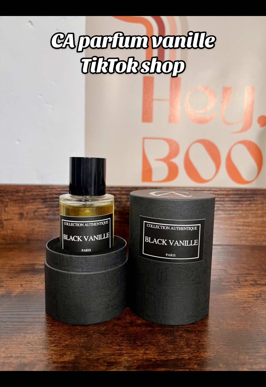 Un parfum doux et chaleureux à la vanille, idéal pour ceux qui aiment les senteurs réconfortantes. 😊✨ Dispo sur le panier orange #parfumviral #blackvanille #tiktokshop #parfum #vanille 