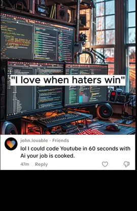 Coding Youtube in 60 seconds. #chatgpt #youtube #blowthisup #fyp #viral