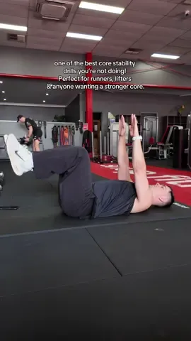 This exercise is called the Dead Bug. It looks simple, but it’s one of the best movements for building core stability. The goal is to keep your lower back pressed into the floor while you move your opposite arm and leg. This teaches your core to brace and resist rotation—something super important for running, lifting, and preventing injuries. If you’re new, start slow and focus on control, not speed. #viral #fyp 