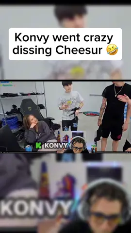 Nah he hates Cheesur 😭 #konvy #chresur #fyp #foryoupage #viral 