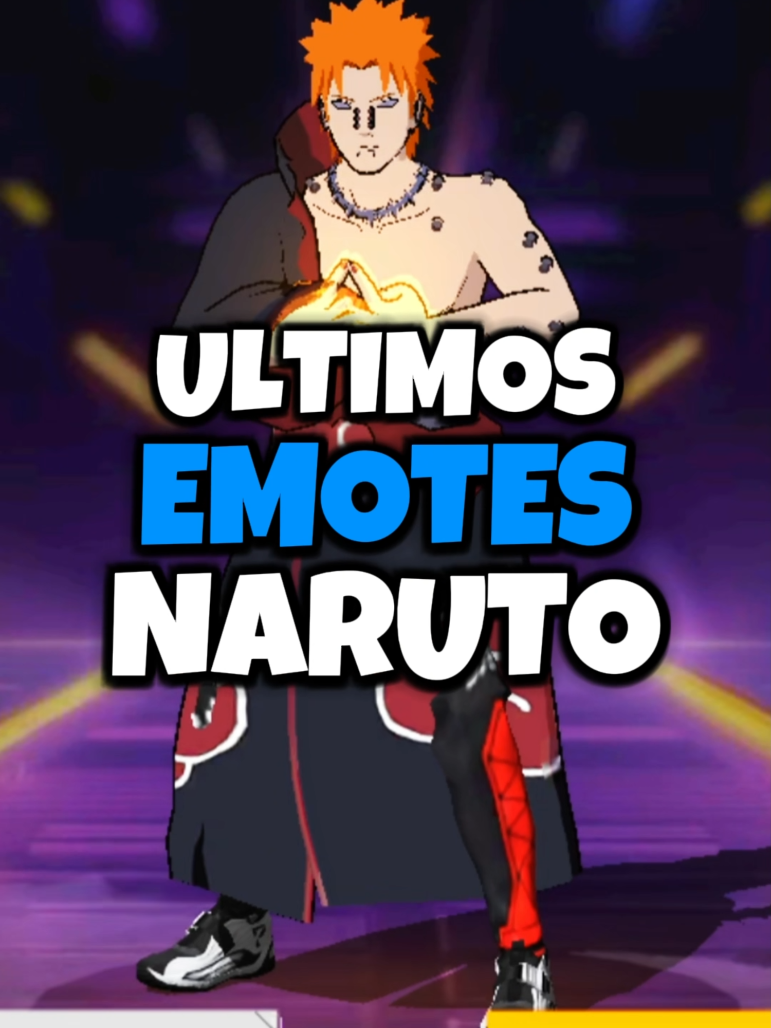 CHEGARAM NOVOS EMOTES DO NARUTO NO FREE FIRE #punisherff #freefire #FFxNARUTOSHIPPUDEN