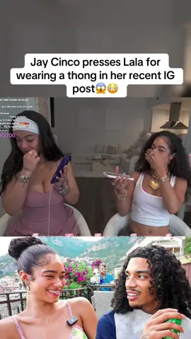Cinco pressed Lala what do yall think abt this😭? #jaycinco #lalabaptiste #twitch #viral 