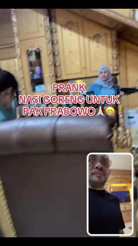 PRANK  NASI GORENG UNTUK  PAK PRABOWO🙏🏻😁@Prabowo Subianto @gerindra @umarbonte_dpd_ri @fansumarbonte 
