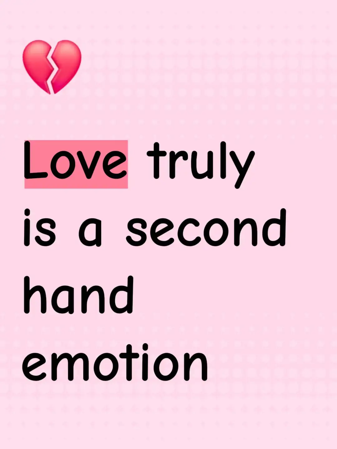 we all know Tina Turner said it best. whats love got to with it? 