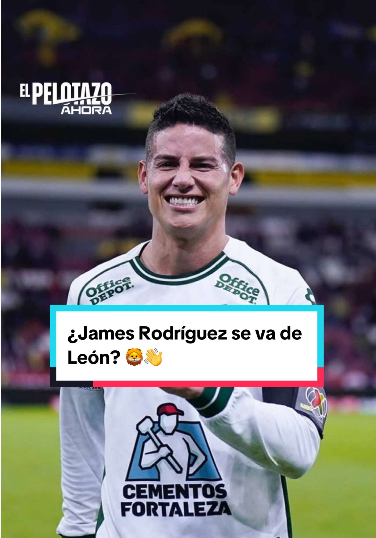 ¿Adiós James Rodríguez de Club León? 🦁❌ El colombiano sorprendió con unas declaraciones y el rumor de una salida crece… 👀 🎙 Pablo Mariño y Diego Arrioja lo platican en #ElPelotazo. 📺 El Pelotazo ahora todos los días 11pm ET por Telemundo Deportes Ahora. #jamesrodriguez #james #clubleon #ligamx 