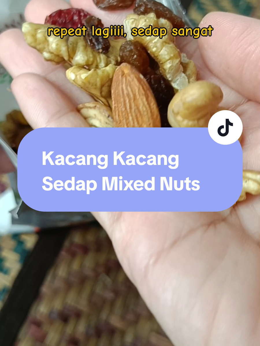bila dah start makan takleh berhenti... #kacang #mixnuts #mixednuts #kacangcampur #makanan 