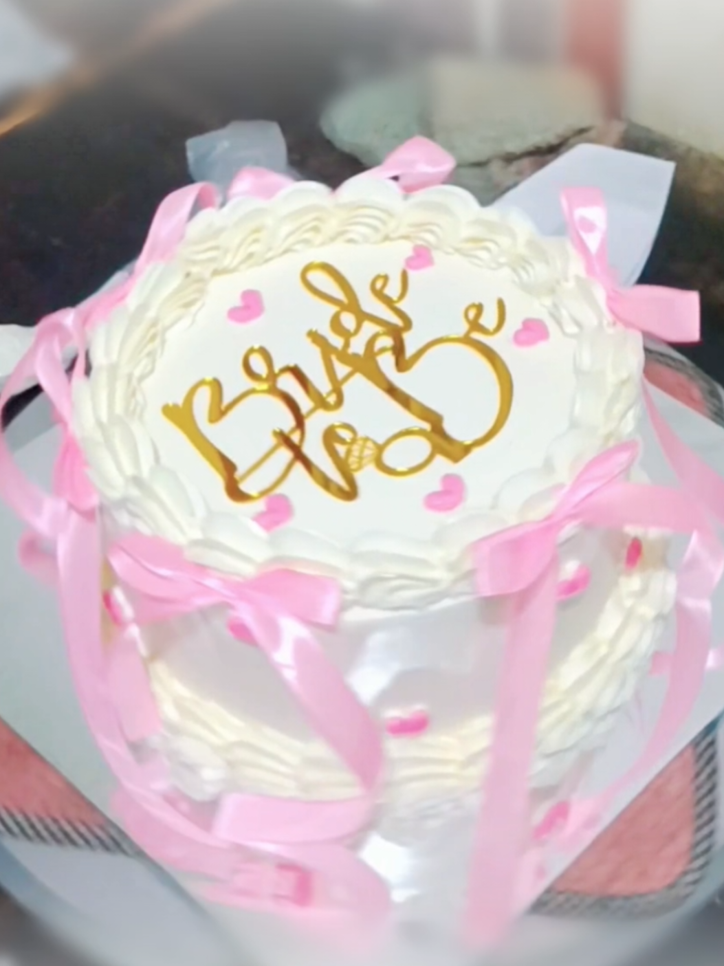 Cake Birthday 😍 #halalincakeandbakery #kueulangtahun #custom 