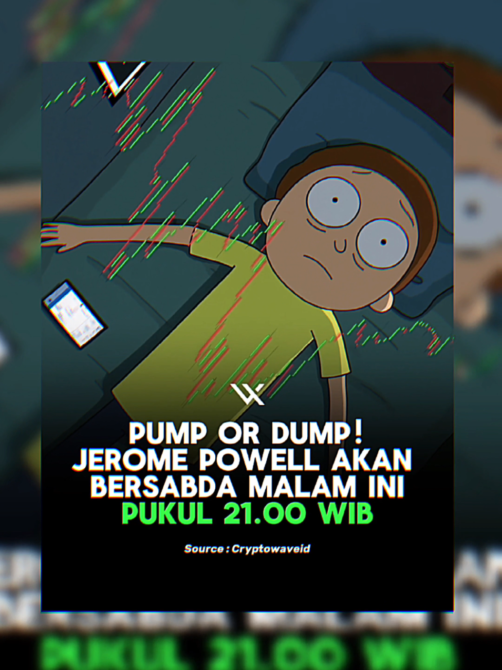Awas guncangan market besar! Malam ini Jerome Powell akan kembali bersabda jam 21:00 WIB. #cryptowave #gabrielrey 