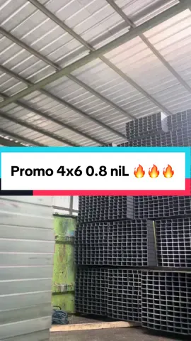 4x6 0.8 GalvaniL abu2 ready Stok 🔥🔥🔥 #detabesiindoprima 