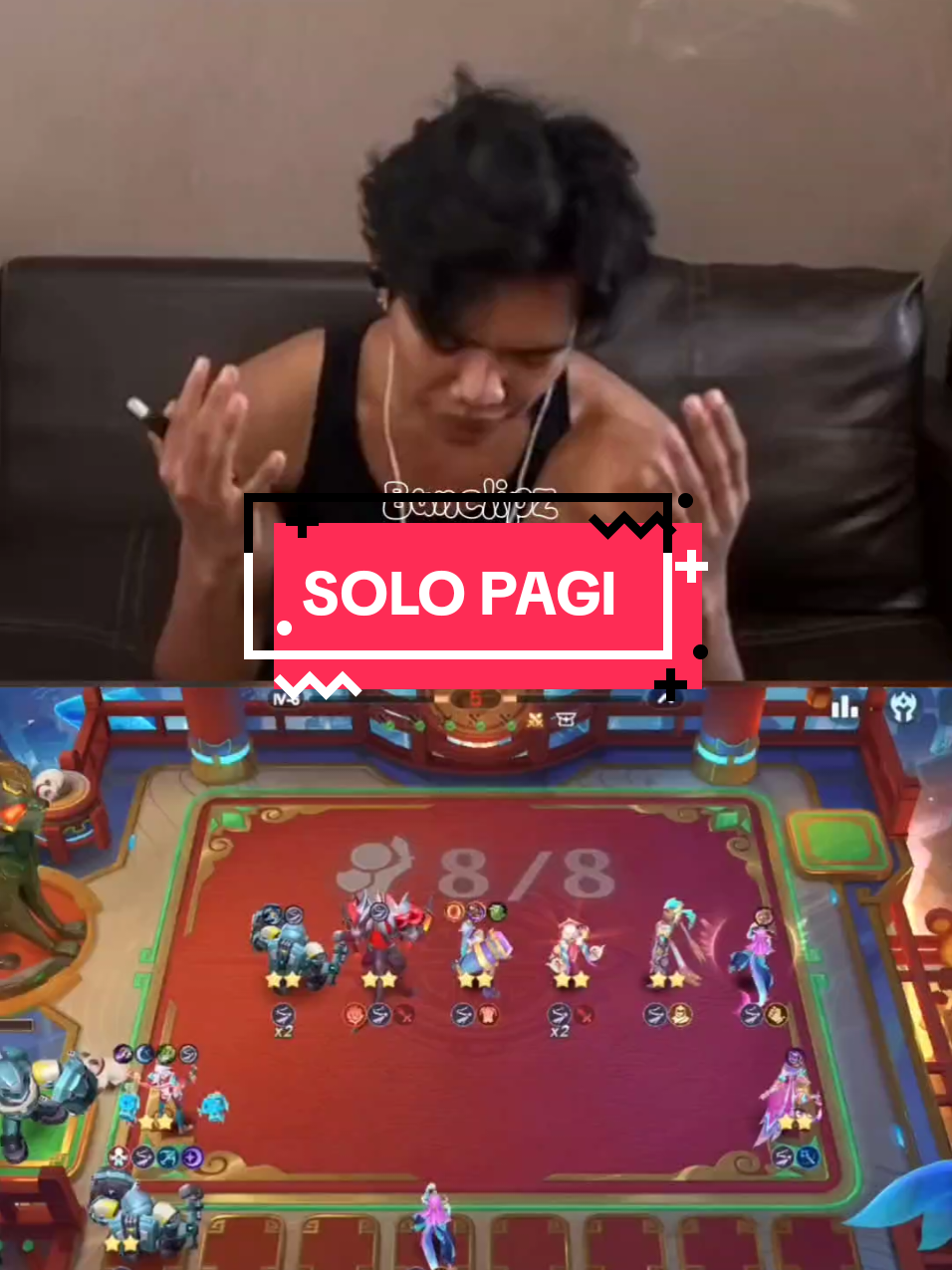 Tuhan memberikan hari yg tenang, tapi kamu sukanya yg menangtang🗿#MCGG #MagicChessGoGo #MCGGCosmicTraders 