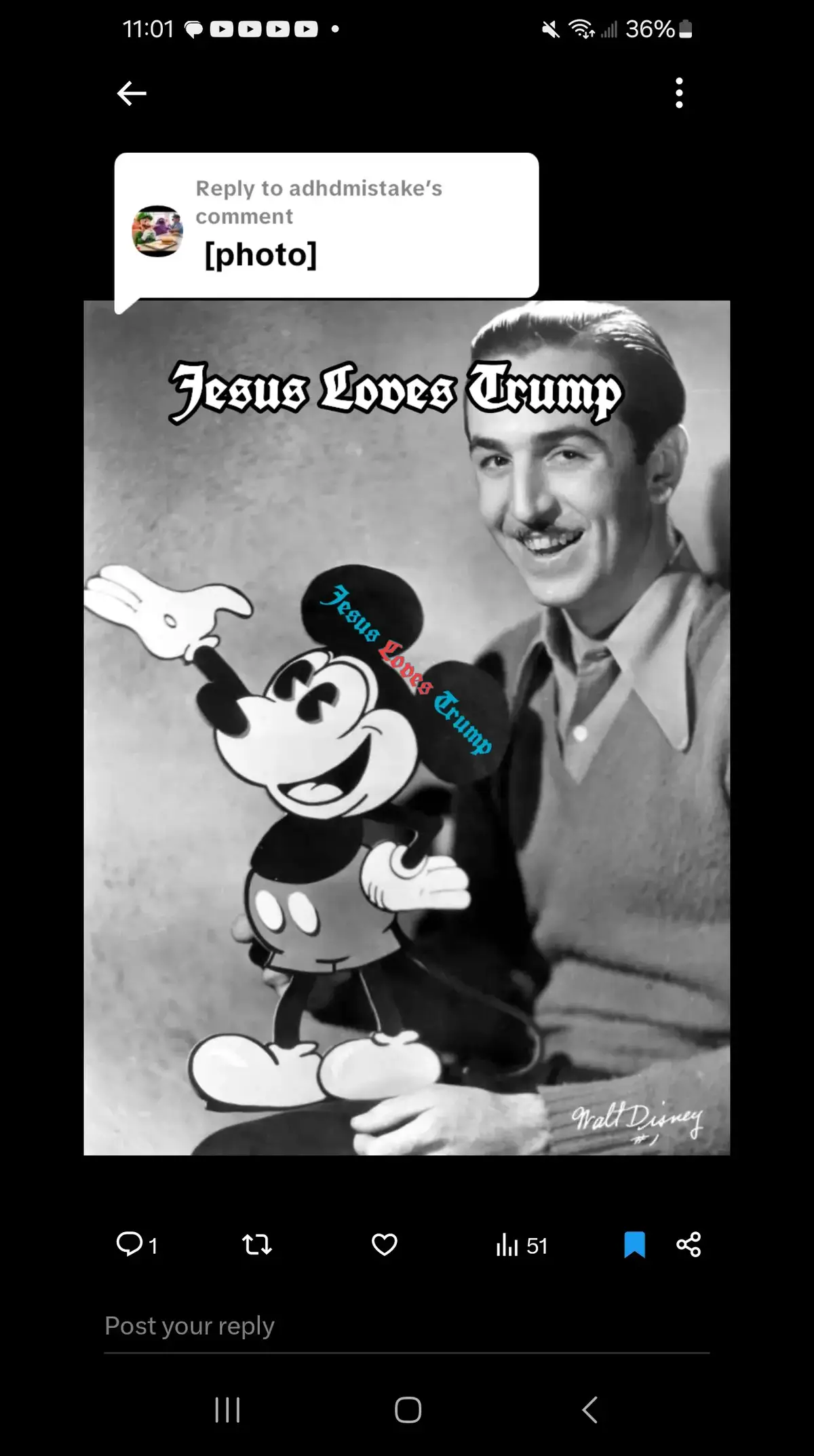 Replying to @adhdmistake ☆ jesus loves trump #donaldtrump 