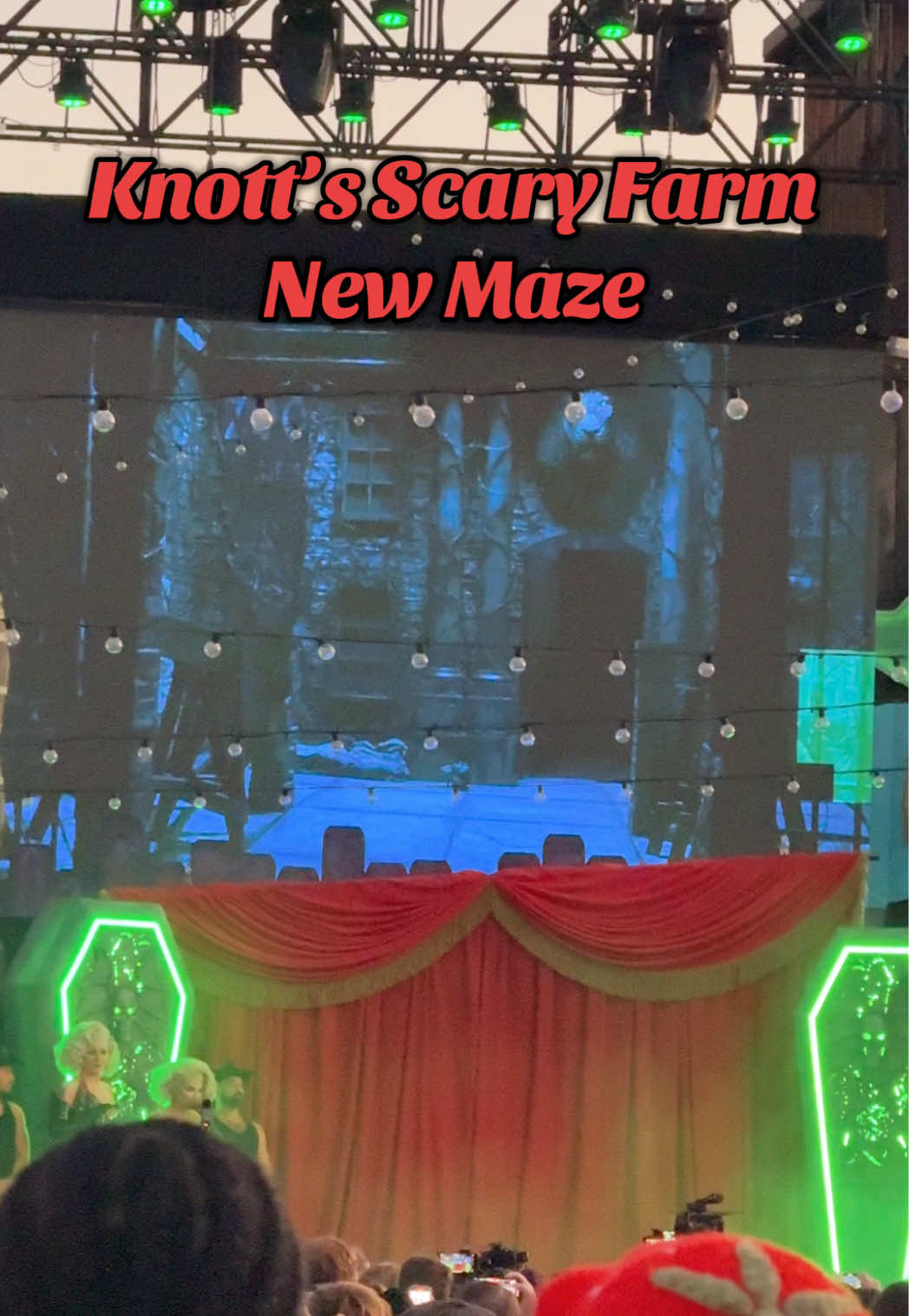 One of two new mazes coming to Knott’s Scary Farm this year, with a shocking twist announced at the end. #knotts #knottsscaryfarm #scaryfarm @Knott’s Scary Farm #knottsberryfarm 