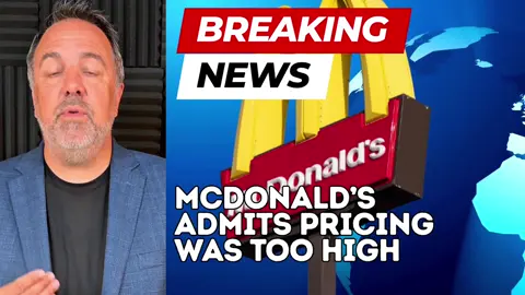 McDonald’s Admits Pricing Was Too High—Combo Meal Costs to Drop Breaking News: Facing consumer outrage over high menu prices—including a widely publicized $18 Big Mac combo—McDonald’s has confirmed its prices had become too expensive. The fast-food giant will reduce prices on eight key combo meals by about 15%, starting in early September. Additionally, popular $5 breakfast and $8 meal specials will return under the “Extra Value Meals” branding. Sources: Wall Street Journal, People, CNN Newsource #McDonalds #ValueMenu #ComboPriceDrop #BreakingNews #FastFoodDeals
