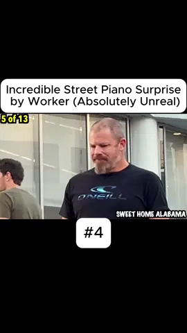 Worker leaves the whole street SPEECHLESS with an absolutely unreal piano surprise! #StreetPiano #UnrealTalent #PianoSkills #PublicPerformance #MusicianLife #IncredibleMoment #PianoVibes #ViralMusic #UnexpectedTalent #MusicSurprise 
