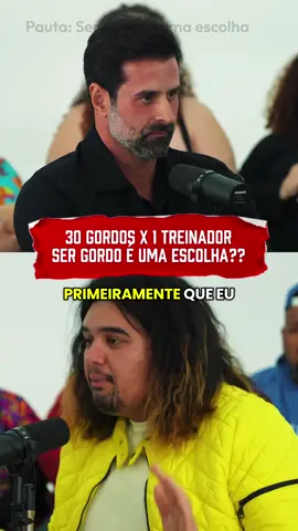 Ser gordo é uma escolha?? #gutogalamba #obesidade #academia #canalfoco 