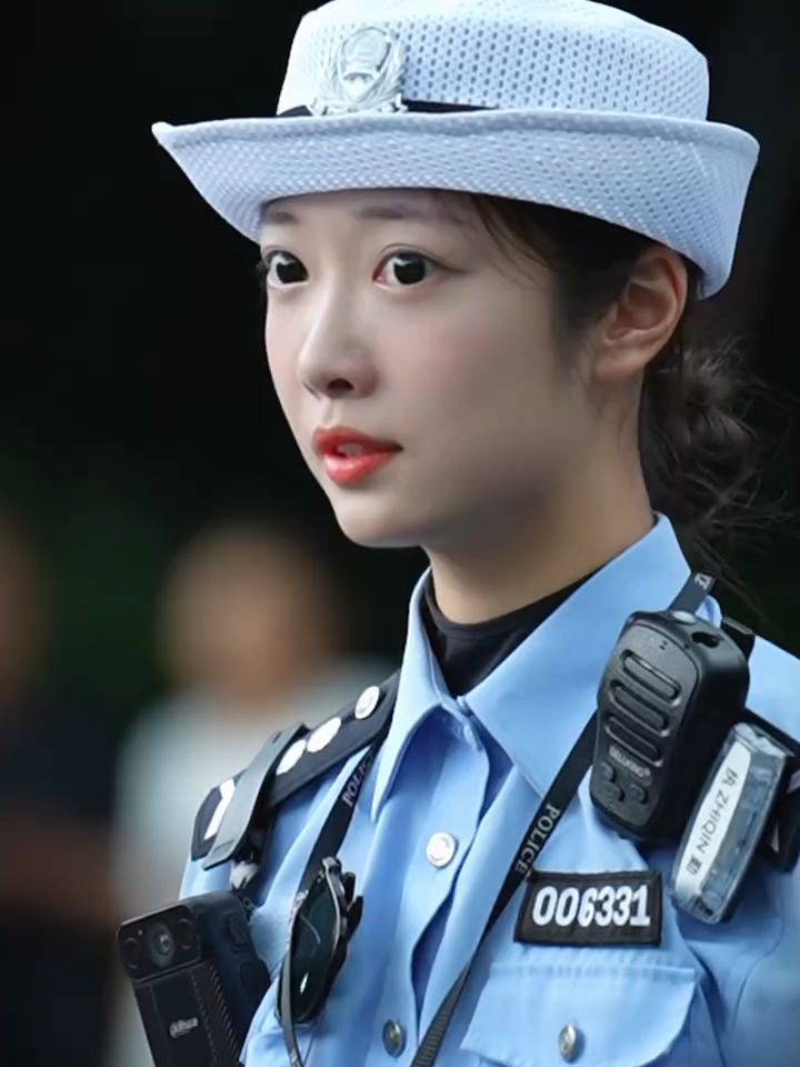 巾帼不让须眉英姿飒爽 兔子警官 #李语蔚🇨🇳 #杭州🇨🇳