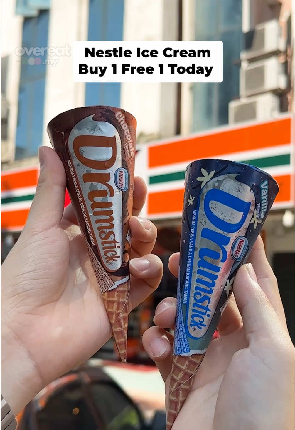 Nestle Ice Cream Buy 1 Free 1 at KK mart. 🍦😍 Only today (22 August 2025) 📍KK Mart #viral #icecream #nestle #nestleicecream #buy1free1 