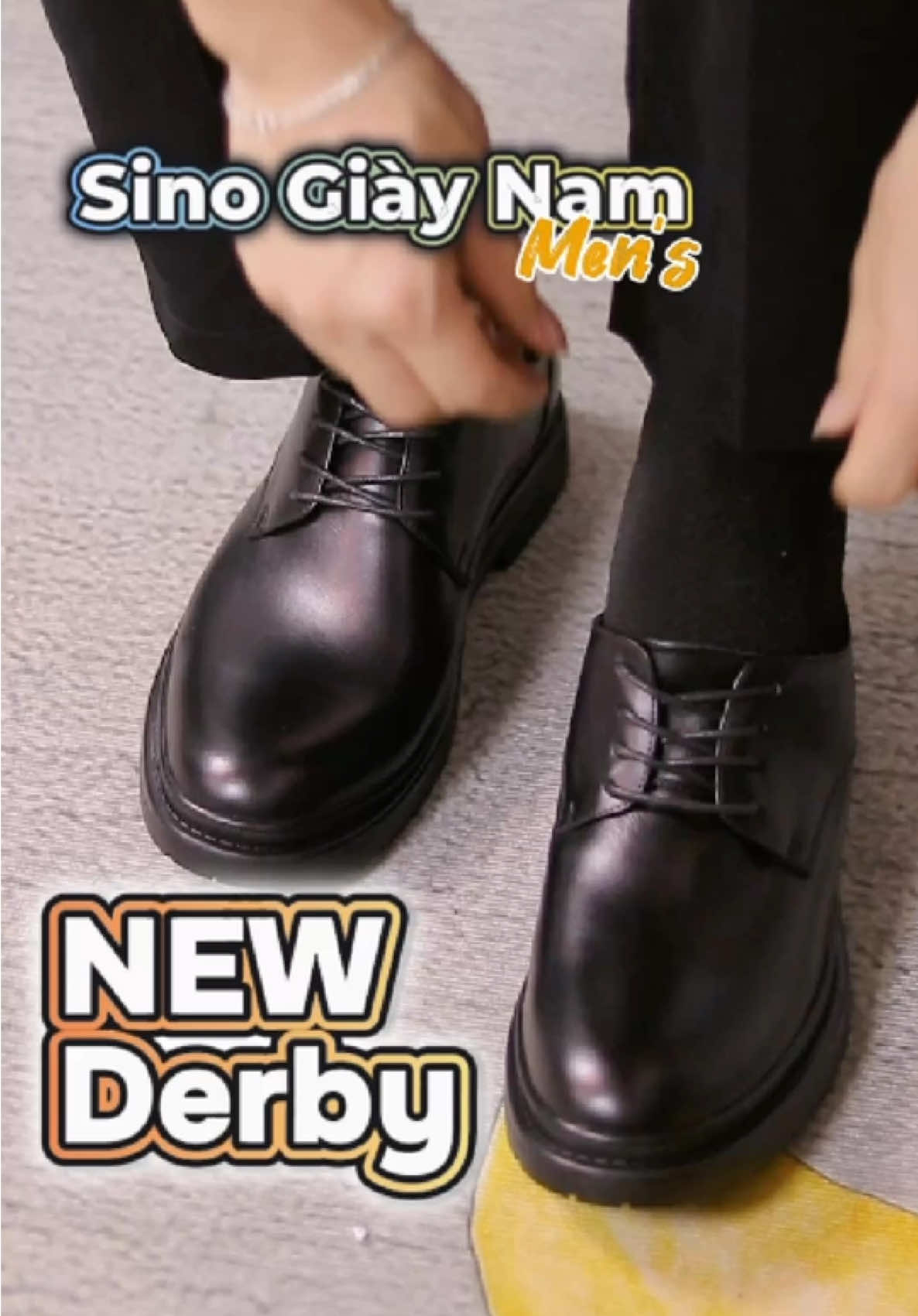 Thanh lịch sang trọng nói lên vẻ đẹp của đôi giày này #sindo #anh7review #Derby #giaytay #giayditiec 