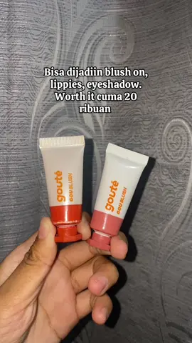 Hai #sawochic 👋🏻 Blush on multifungsi cuma 20 ribuan, wajib punya minimal 1 😍 #goute #gouteblush #gouteblushon #blushon #blush #blushtrend #creamblush #creamblush #sawomatang 