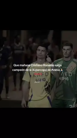 🙏🏻 #cristianoronaldo  #alnassrvsalahli #campeon #ronaldo #supercopadearabia 