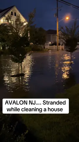 Stranded #avalonnj #7mile #avalon #fyp #flood 
