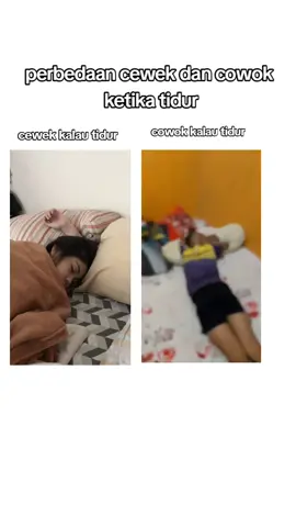 cewek cowok tidur#cewektidur#cowoktidur#tidurmalam#fyp #manrobuka 
