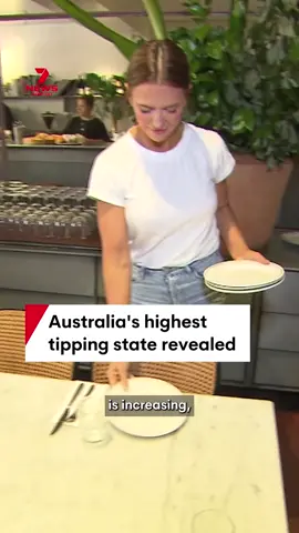 Tipping at restaurants in Australia is increasing in frequency and value, with one state named the country's most generous according to new data. #tip #tipping #dining #restaurant #australia