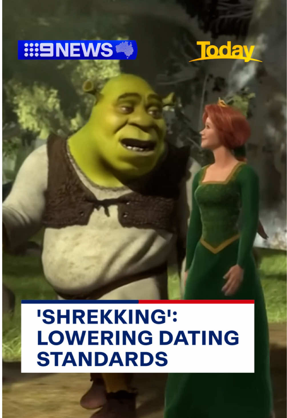 Have you ever been ‘shrekked’? #shrek #shrekislove #dating #9News 