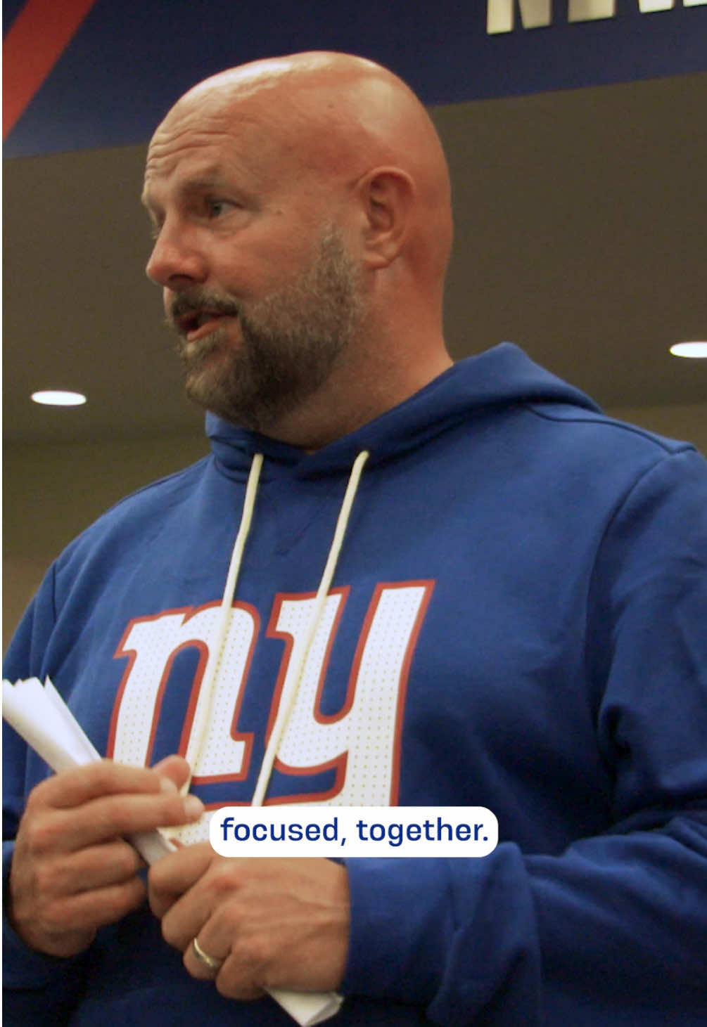 🗣️  Keep on grinding #giants #nfl #football #coachdaboll #tommydevito 