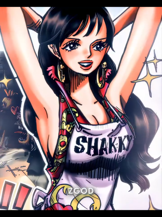 SHAKKY 😍🔥❤️ #luffy #luffyonepiece #onepieceanime #onepiecemanga #shakky 
