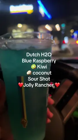 #dutchbros #dutchbroscoffee #dutch #flavoredwater #dutchh2o 