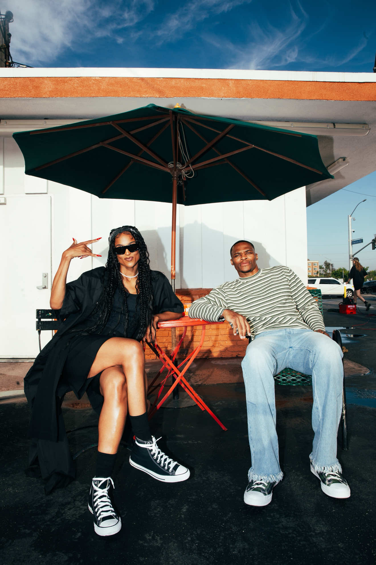 It’s an honor to sauce it up with the LEGENDARY #RussellWestbrook! Thanks for bringing your Rockstar energy to the video & rocking with me! Forever grateful 🤝🤘🏽