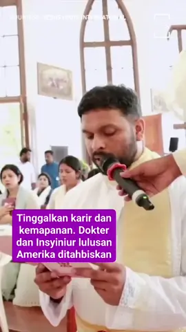 Dahulu, mereka mengejar karier yang sukses di bidang medis dan teknik di Amerika Serikat.  Dr. Antony Kunnumpurath dan Mathew Jacob telah ditahbiskan untuk Gerakan Pemuda Yesus, melayani di bawah Gereja Katolik Siro-Malabar di Keuskupan Chicago. Kisah mereka menunjukkan bahwa panggilan sejati tidak ditemukan dalam kesuksesan, tetapi dalam penyerahan diri. #pengikut #karir #keuskupanchicago #panggilantuhan 
