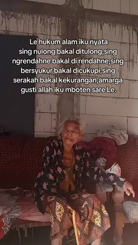 hukum alam iku nyoto #pituturjowo #fyp #storyjowo 