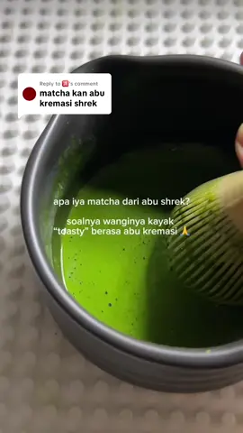 Replying to @🈵 iyajuga ya ? Apakah ini sebuah konspirasi ?  #fyp #matcha #xyzabc #matchapowder #matchatok 