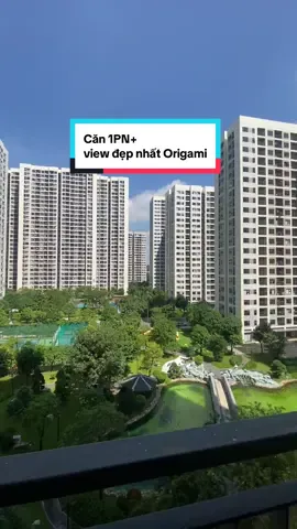 Căn hộ 1PN+ view đẹp nhất phân khu Origami, chỉ 2,5đ. #vinhomesgrandpark #vinhomes #canhocaocap #origami #thanhphohochiminh 