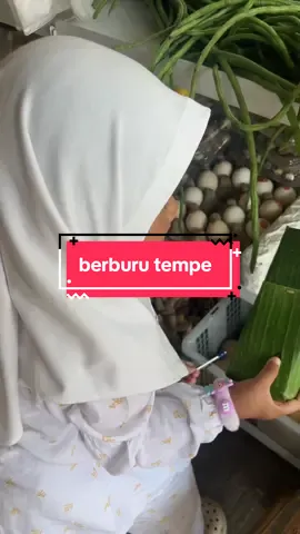 Segala goyang tuh kaki liat tempe dasar si Adine😒 #masyaallahtabarakkallah #ibuadine #tempe #depok 