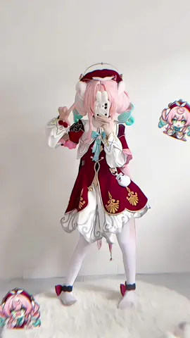 So cuteee❤️🤍💖#cosplay #cosplayer 