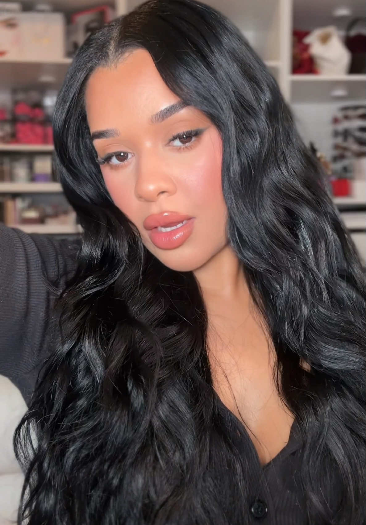 what should we name my alter ego😉  transition by @kayla ryan  #transition #makeup #softglam #trasnformation #alterego 