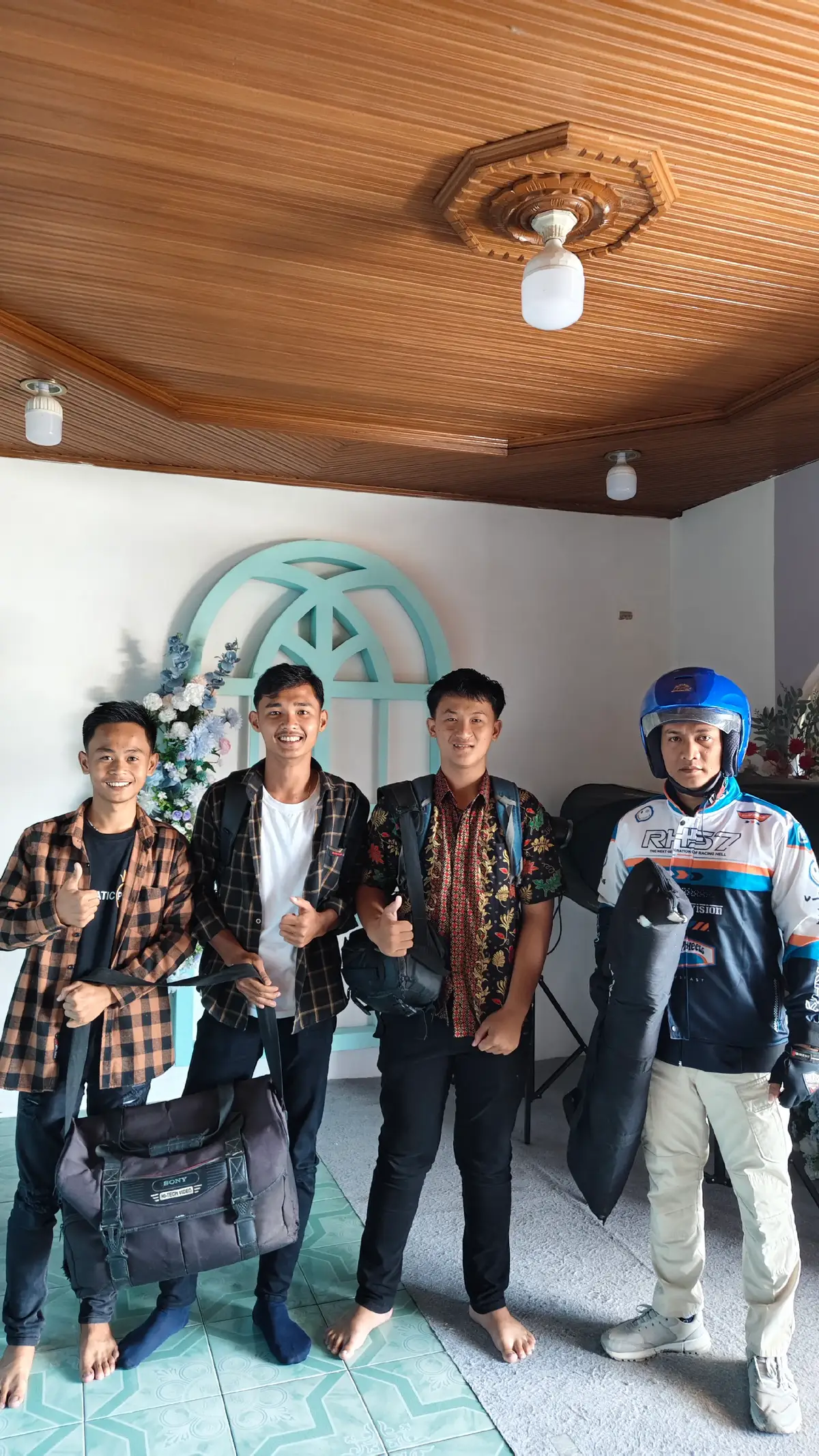 lanjut liput acara video shooting acara syukuran lokasi Nias Utara #santophoto  #tim 