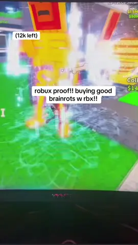 proof!! steal a brainrot for rbx#fyp #roblox #foryou #stealabrainrot #foryoupage 