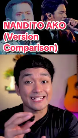 Nandito Ako (Ogie and Rob) Version Comparison #JustinTaller #Talleruns #Singing