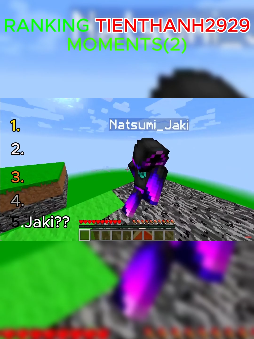 RANKING MINECRAFT MOMENTS 4#minecraftmemes #rankings #fypシ゚viral #rank #Minecraft #edit #tienthanh2929 #shorts #fyp #minecraftshorts