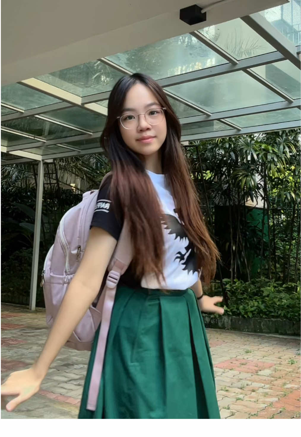 came to school early for once 😛 #jctok #raffles #school #singapore #07 