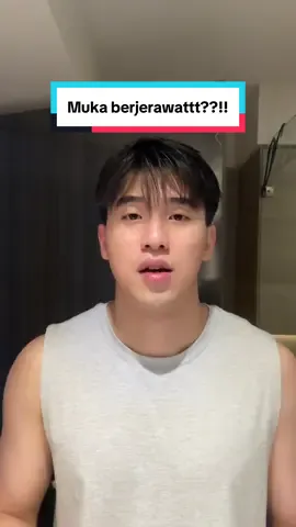 Lg trend olahraga, tp jgn lupa untuk jaga kulit wajah jg ya guys! #msglowformen #facialwash 