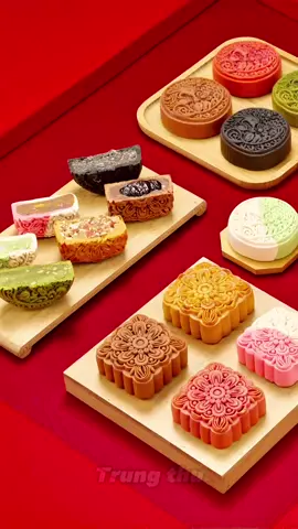 Đủ 10 vị bánh trung thu healthy ăn nhắn em nha 🥰 #banhtrungthu #banhtrungthuhealthy #banhtrungthutrungmuoi #banhtrungthumochi #healthy 