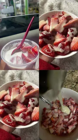 Fresa con Crema 😍😍😍 #foryoupage #fpyシviral #viral #blowthisup #aesthetic 