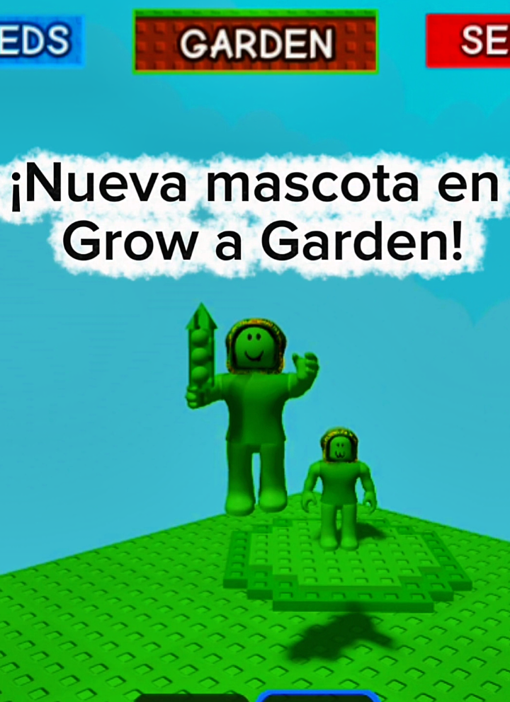 ¡Nueva mascota exclusiva en Grow a Garden!🔥 #growagarden #fyp #adminabuse #teamgreenbean #petgrowagarden 